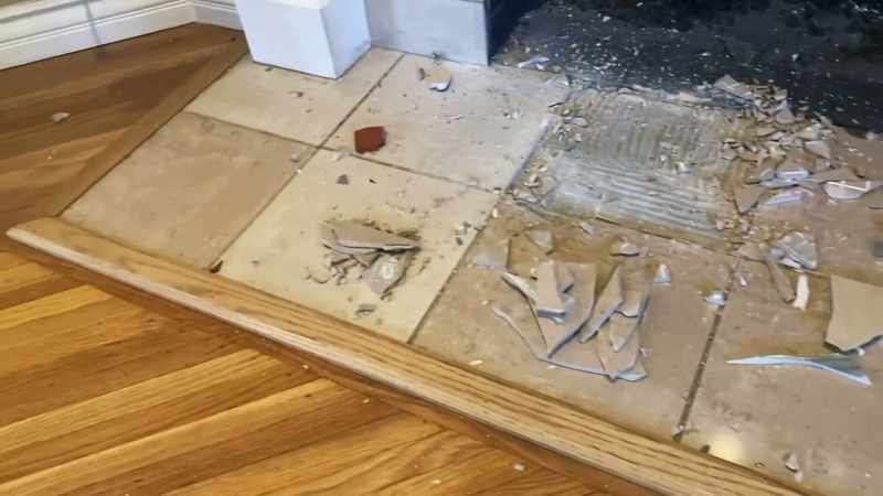 It wasn't a bad idea to take the tile off