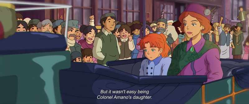 It wasn't easy for me to be Colonel Amano's daughter