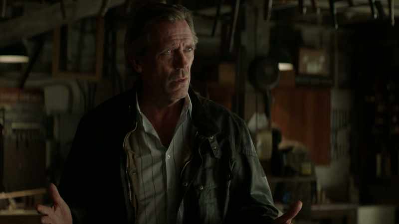 It wasn't me, it was you pulling out the blade