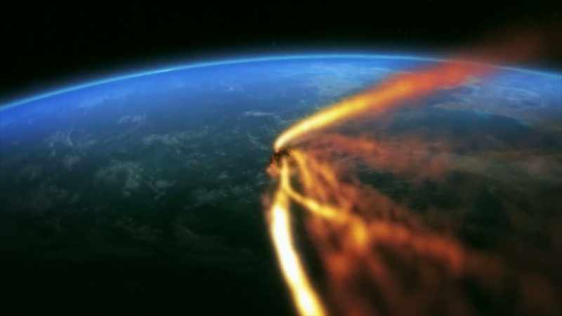 IT WILL MAKE THE ELECTRONS GIVE OFF A REDDISH LIGHT