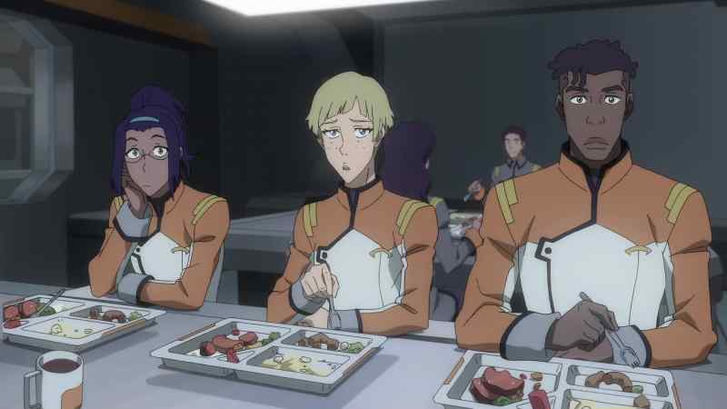 It would appear the mood at this table has become rather awkward