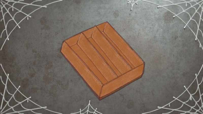 It'll be similar to a box with braces in the middle