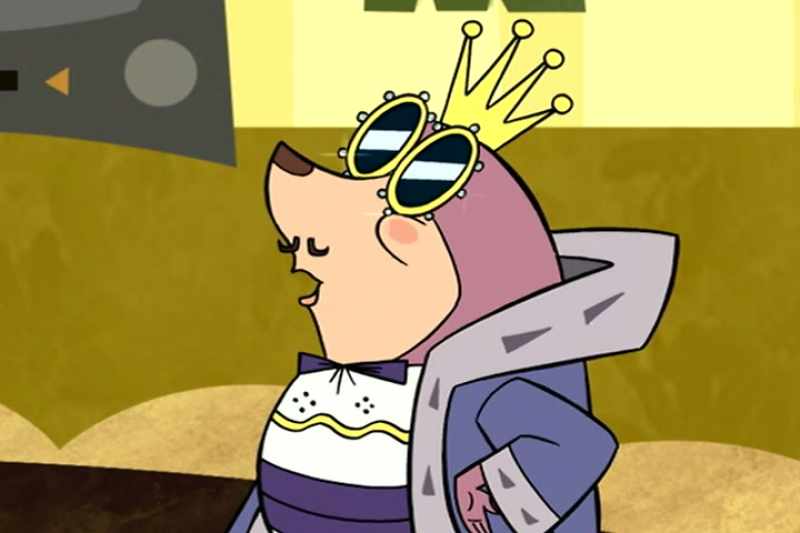 It'll flow down the mole holes and