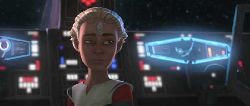 It'll take more than a blaster shot to take me down. [chuckles]