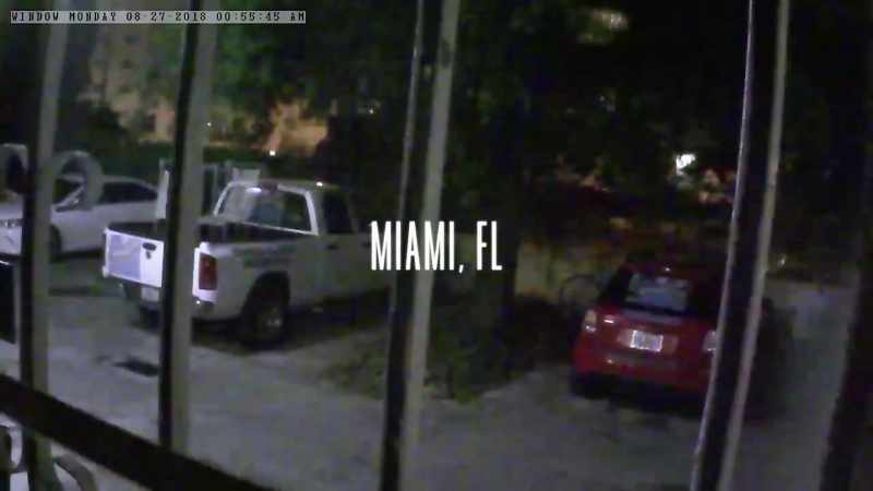 It's 1:00 a. m., and at a downtown apartment complex