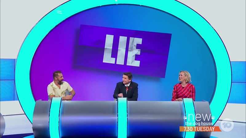 It's 100% a lie. (CHIMING)