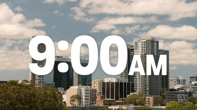 It's 9am. Try and avoid the area on your way to work