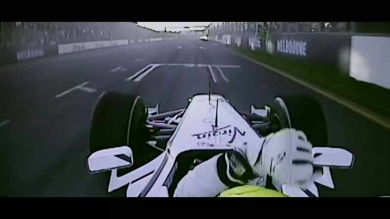 It's a 1-2 finish. Button from Barrichello. What a result!