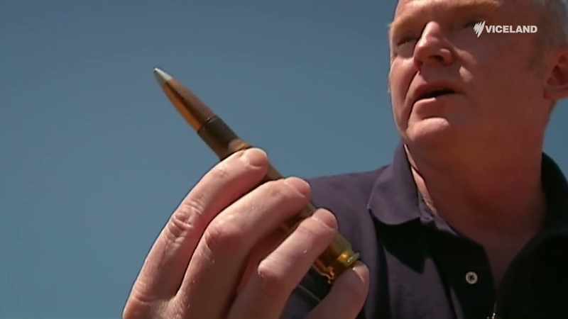 It's a .50 calibre bullet