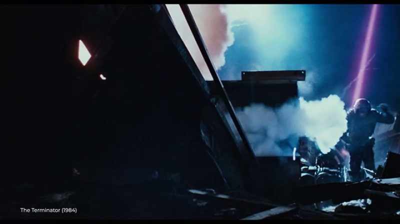 It's a background to skynet and the Terminator