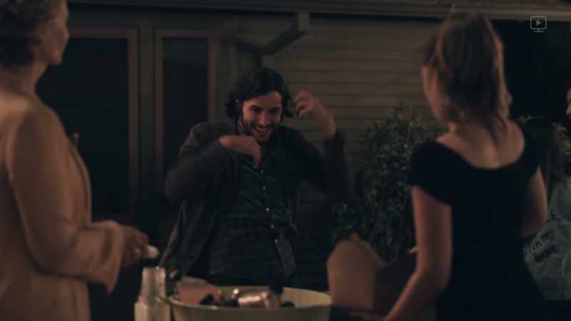 It's a bit from high school where he does a stupid dance