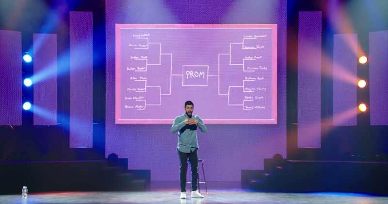 It's a bracket with everybody's name on it leading up to the big dance