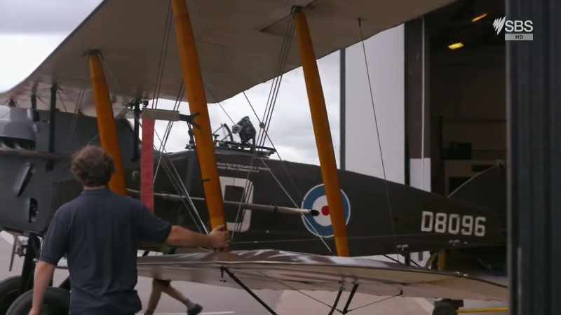 It's a Bristol BF2 Fighter, built exactly a hundred years ago