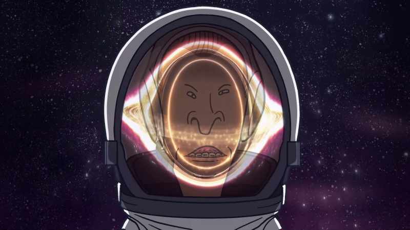 It's a butthole. [snickers]