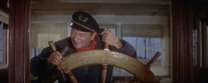 It's a fine day up here. - Welcome aboard, Captain