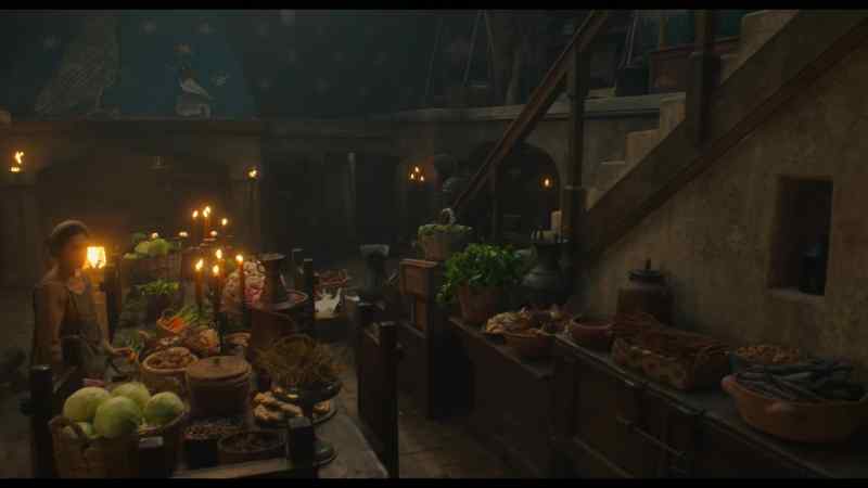 It's a good thing she brought so much and so few guests have arrived