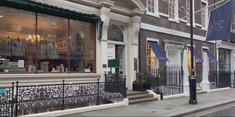 It's a great honour to be at Henry Poole and being known