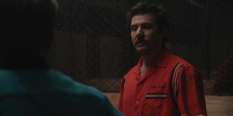 It's a guy in prison, he doesn't want to be there anymore and so, he breaks out