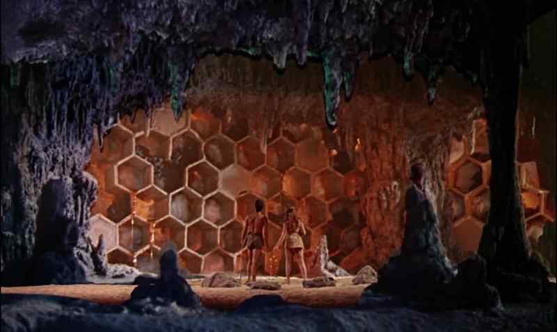 It's a honeycomb