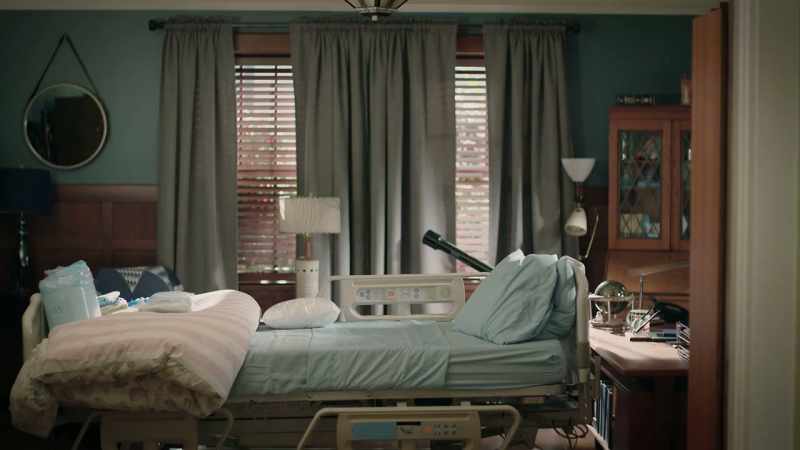 It's a hospital bed, Maggie