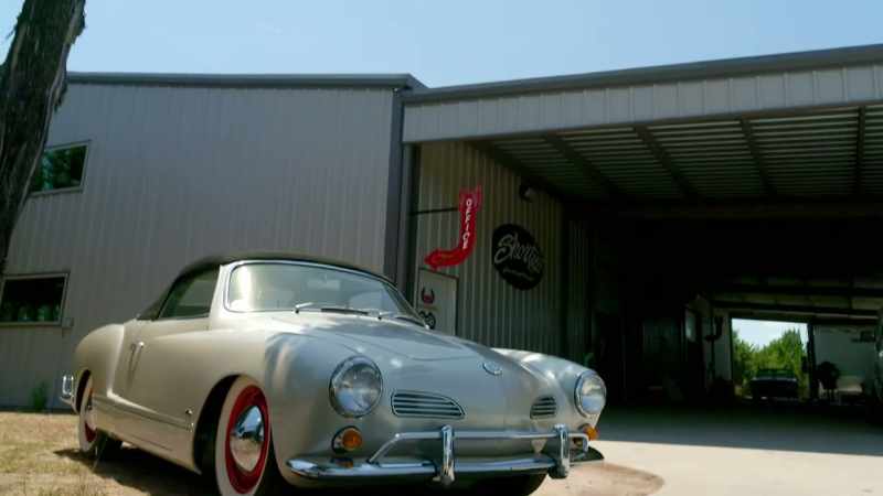 It's a little Volkswagen Karmann Ghia