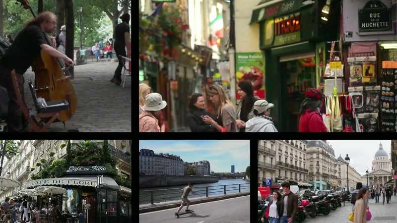 It's a maze of tree-lined boulevards