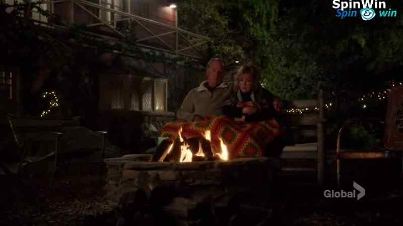 It's a nice fire, isn't it?