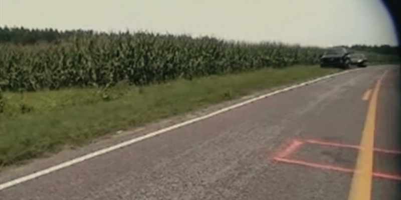 It's a reference to a collision in Hampton County