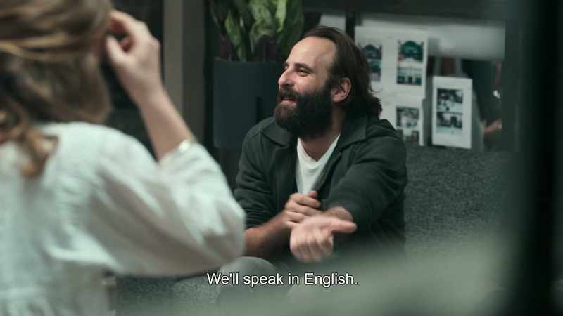 It's a silly question, but... We'll speak in English