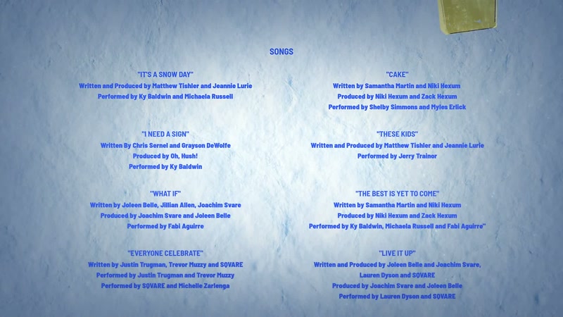 �� It's a snow day, snow day ♪