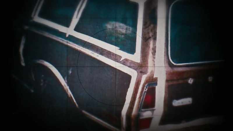 It's a station wagon with a wood-grain panel