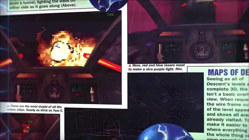 It's a true 3D space, Doom is not