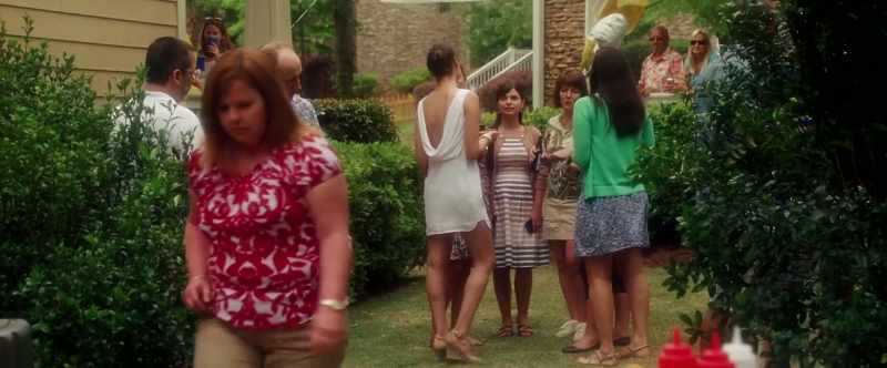 It's a very short, very chic... extremely flattering summer dress
