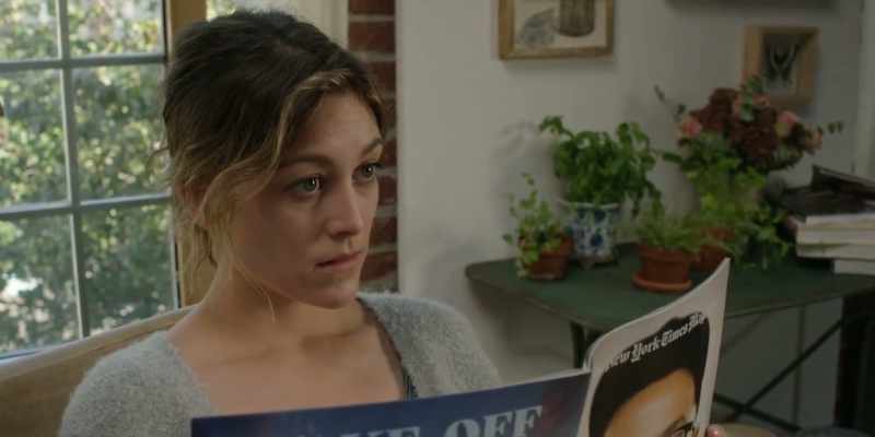 It's about an ex of his. We'll call her Emily.