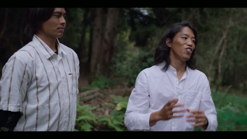 It's all connected, using forest trees to create surfboards to use in the ocean