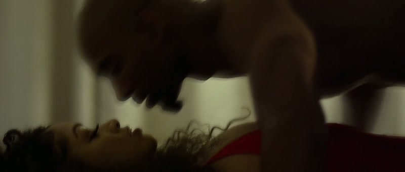 It's all over her face