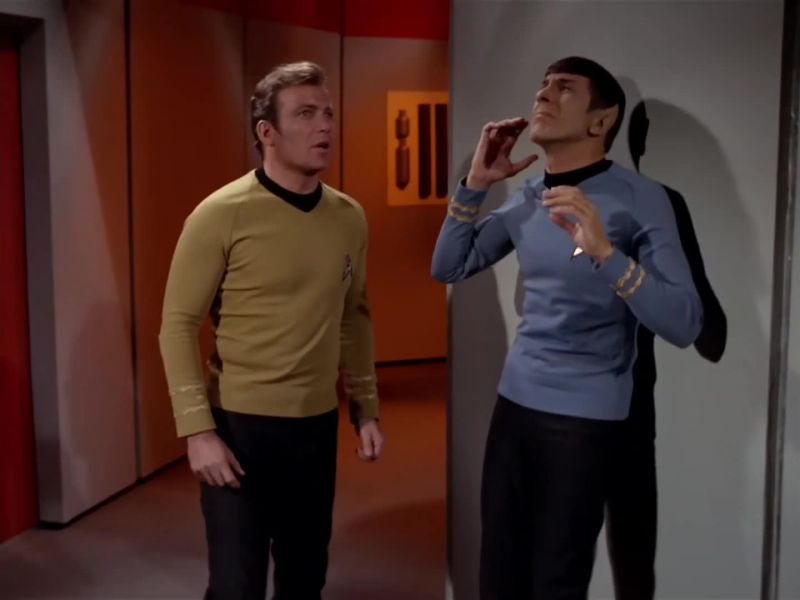 It's all right, Spock. It stopped