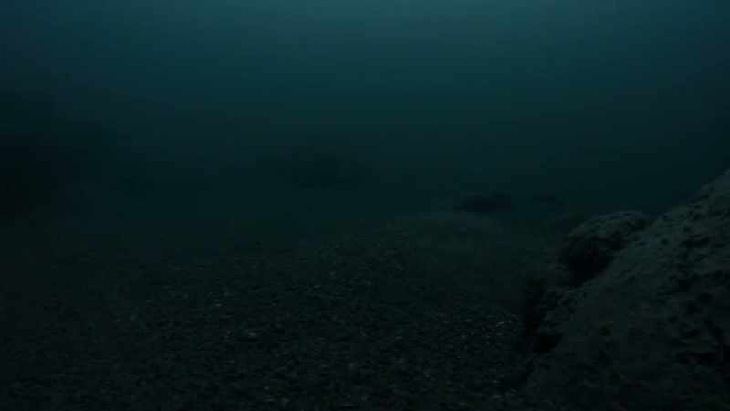 It's almost a kilometer and a half deep