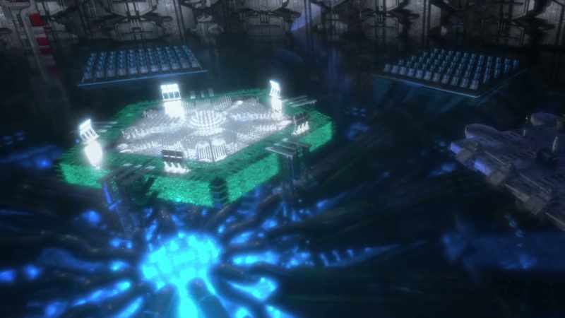 It's an AI like the Sibyl System, as I expected