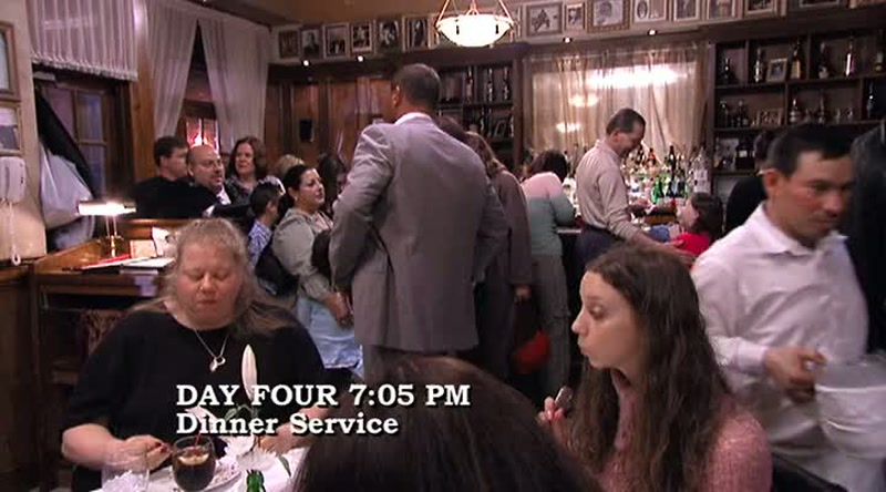 IT'S AN HOUR INTO DINNER SERVICE