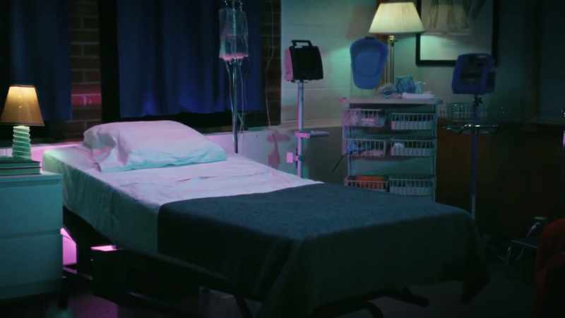 It's an ICY bed. I don't know why rumours start