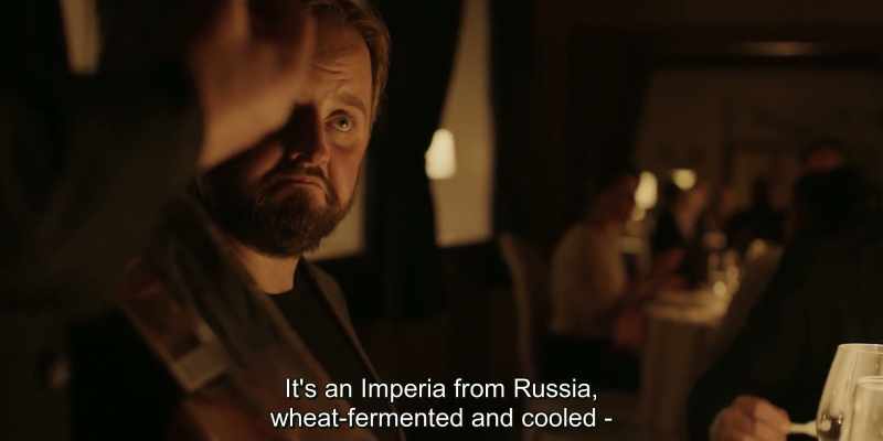 It's an Imperia from Russia, wheat-fermented and cooled