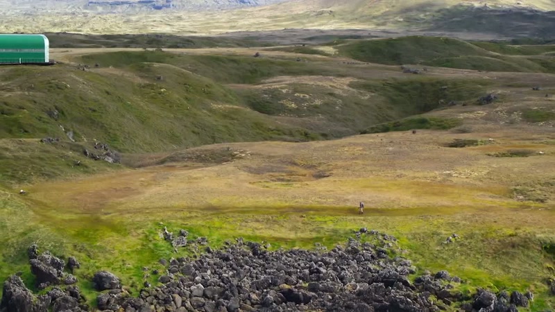 It's an isolated place