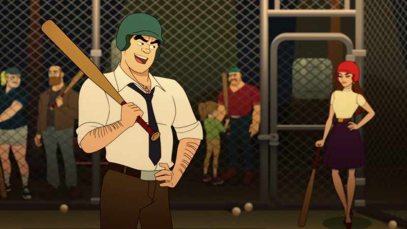 It's awesome that you chose a batting cage for a date. Most chicks would never