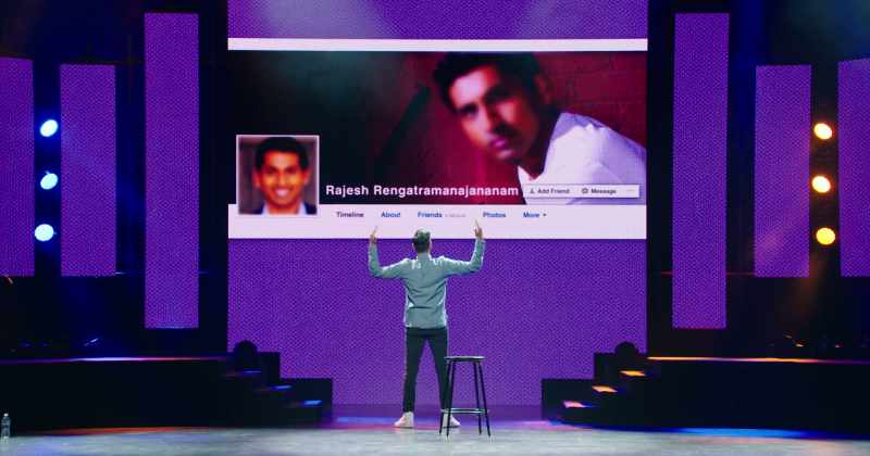 It's so big, it barely fits in his Facebook profile