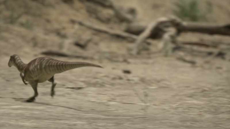 It's so big it can swallow a small dinosaur whole