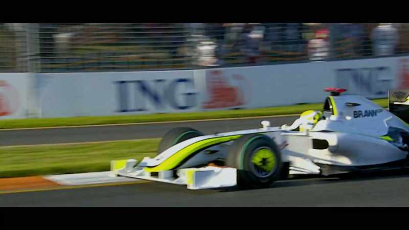 It's Button for Brawn, Vettel for Red Bull, Kubica for BMW