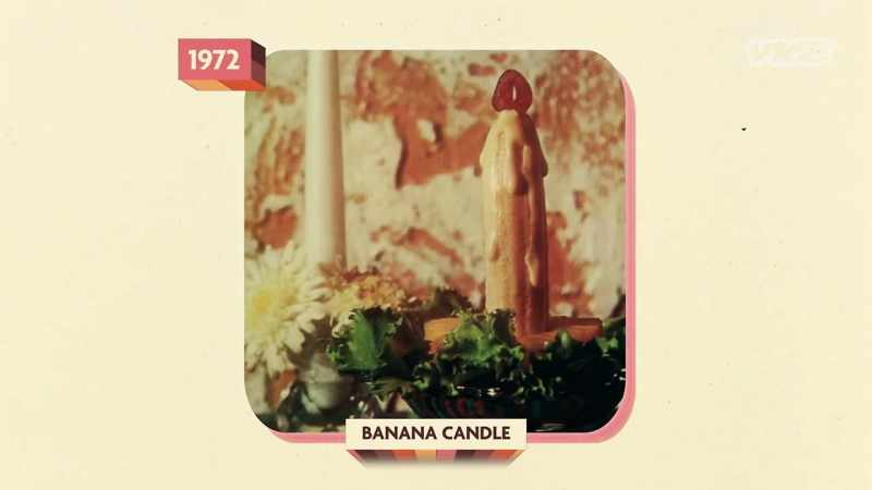 It's called a banana candle