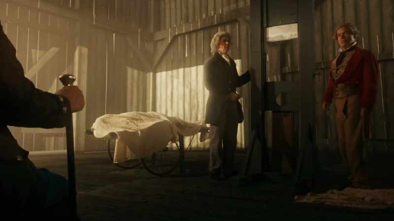 It's called the guillotine, after the man who proposed it