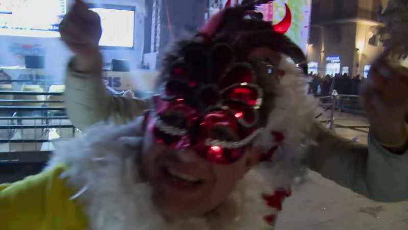 It's carnival season in Sicily